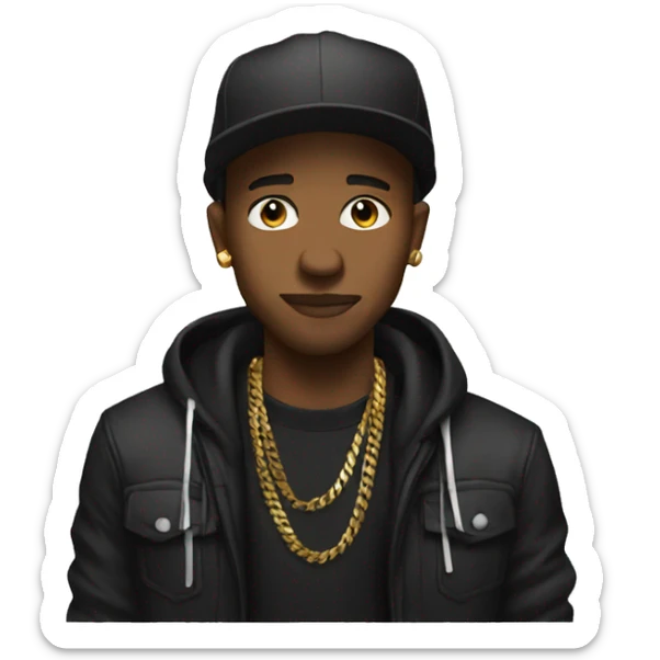 Rapper sticker