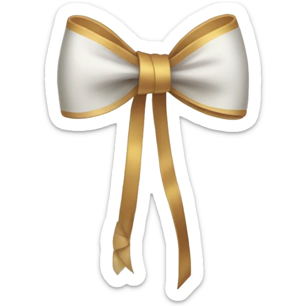 Bow sticker