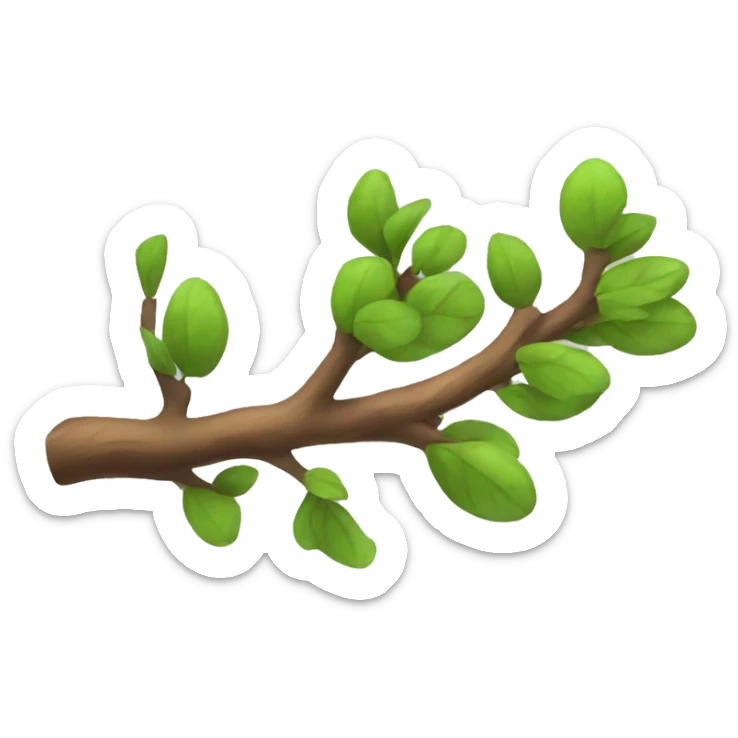 tree branch sticker