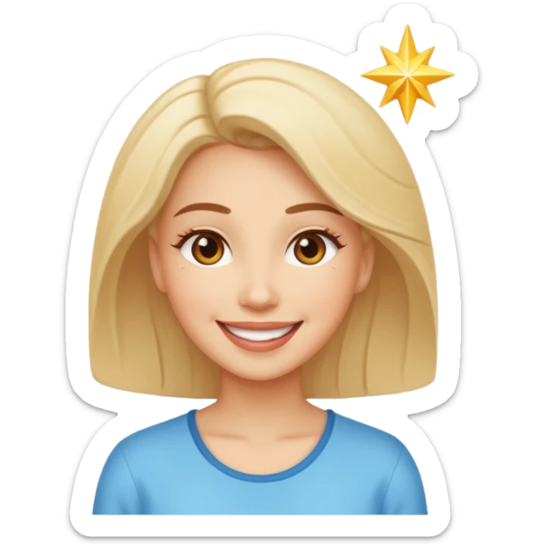 woman Confident, energetic, charismatic — they seem like they’re always up to something exciting. sticker