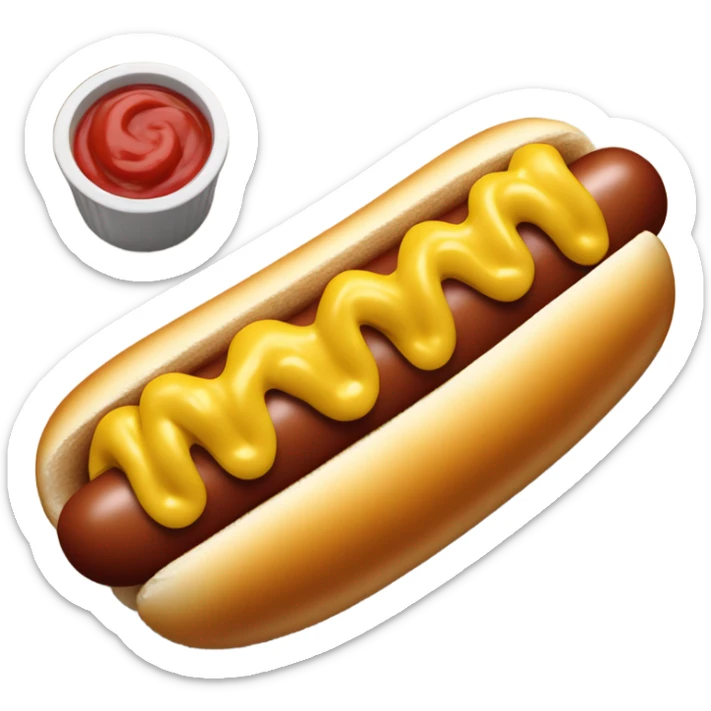 Hot Dog sticker