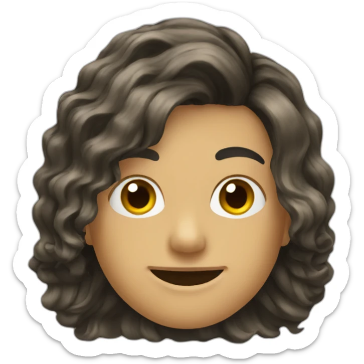 wave-haircut sticker