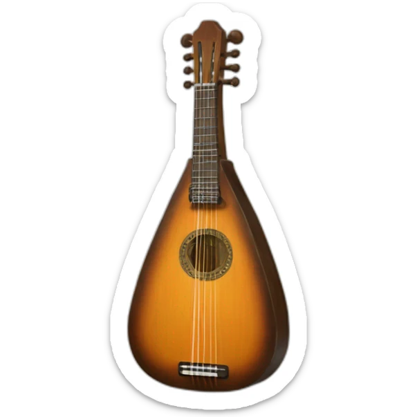 Erlandskian The Alto Balalaika Balalaika Family instrument sticker
