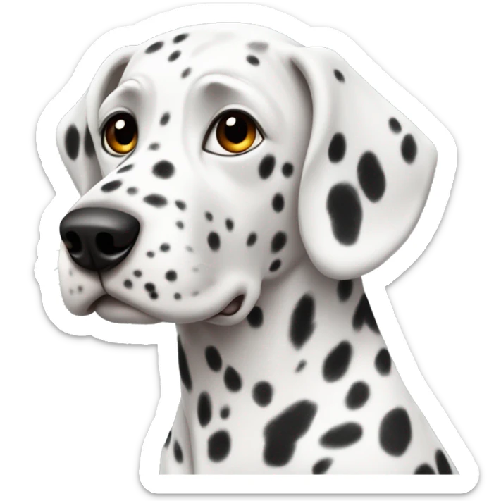 dalmatian  sticker