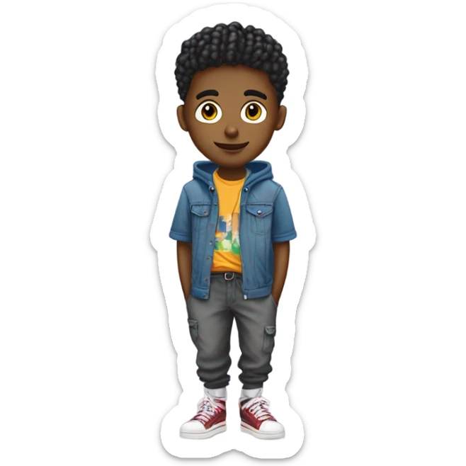 Most baggiest most steeziest most Tim wearing lil Yhaty lookin dude possible sticker