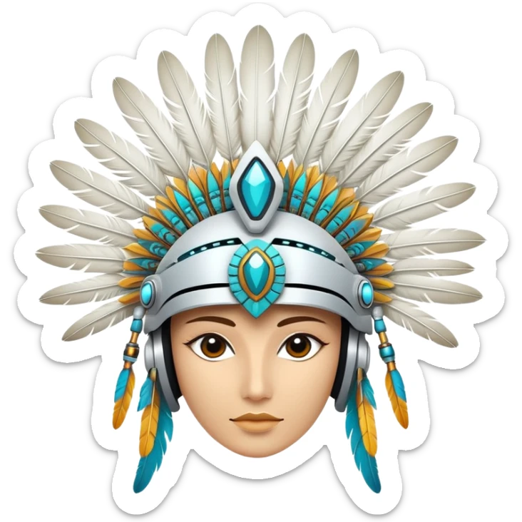 LOGO SOBRE AZTECAS TECNOLOGIA.
UN PENACHO?
SOMOS UNA EMPRESA DE TECNOLOGIA CON IA, APPS ETC.

DE NOMBRE ASTECH, QUE SE VEA FUTURISTA DE MEXICO sticker