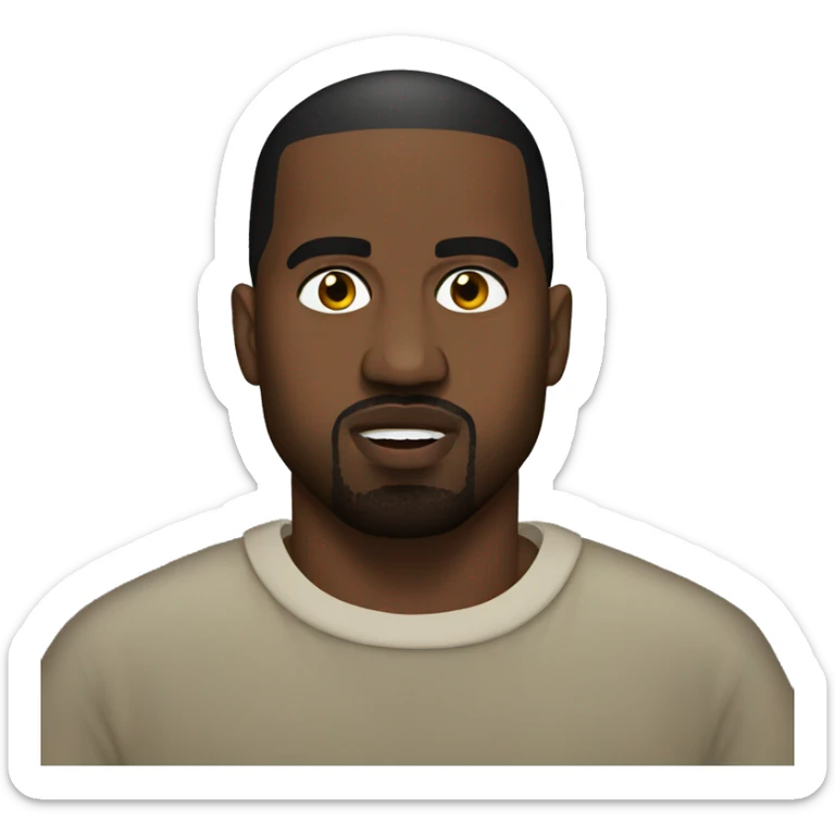 kanye west sticker