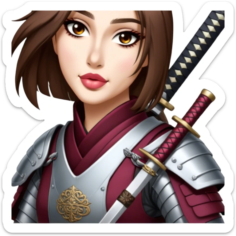Resolute Samurai sticker