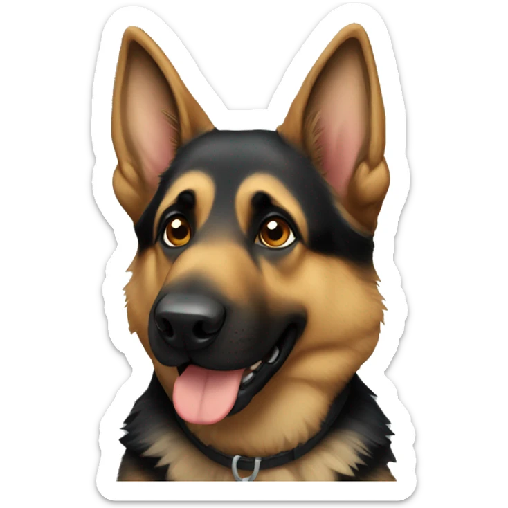 German shepherd  sticker