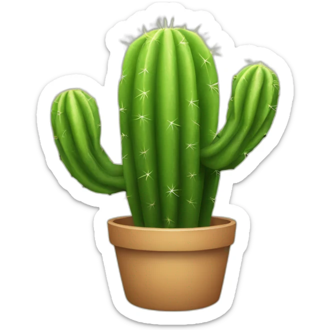 Cactus sticker