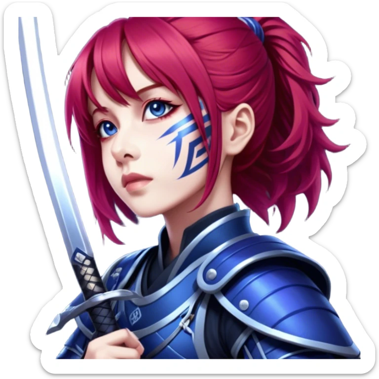 Mystic Samurai sticker