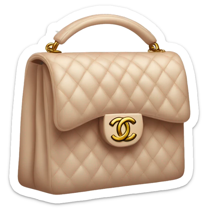 Chanel bag sticker