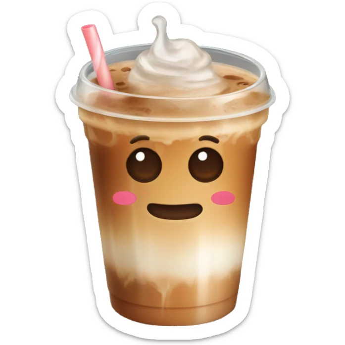 Iced coffee  sticker