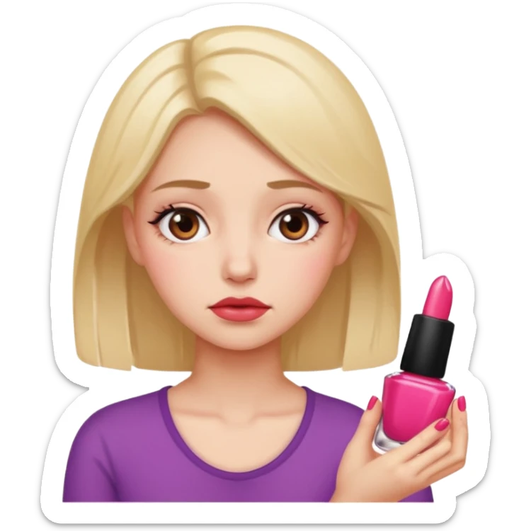 Slay girl emoji💅🥱böyle yap kızı yapma sticker