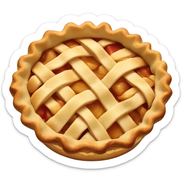 apple pie sticker
