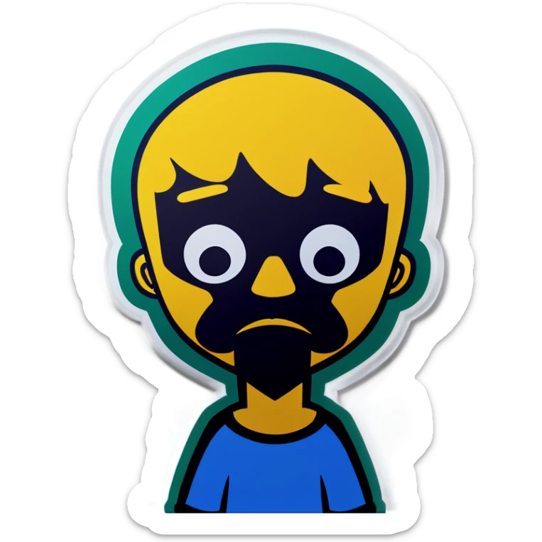 Sad
 sticker