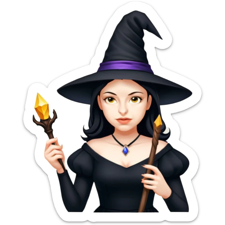 Witch sticker