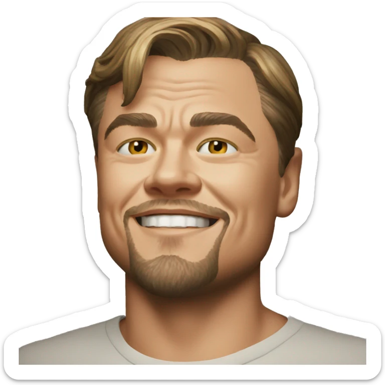  Leonardo DiCaprio sticker