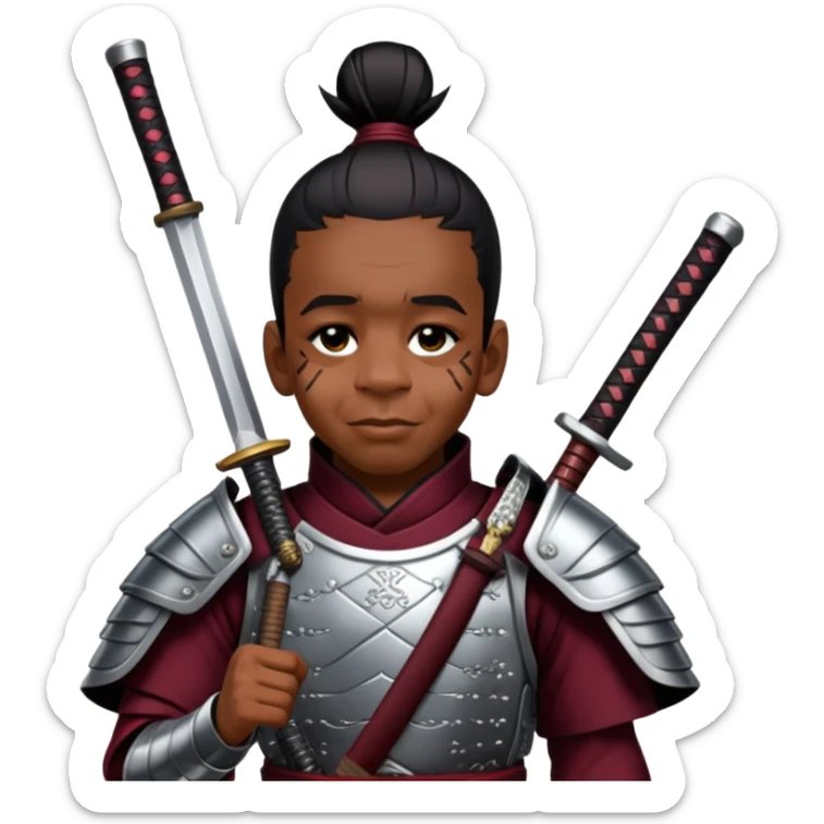 Resolute Samurai sticker