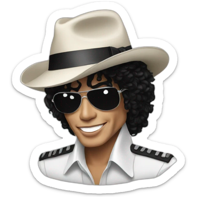 Michael Jackson sticker