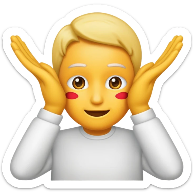 Peux tu mettre cette emojis 🤗 mais à la place des mains mettre cette emojis 🖕  sticker