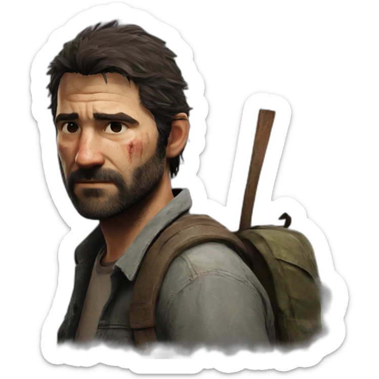 italian last of us sticker