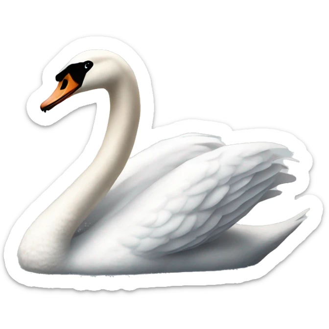 swan sticker