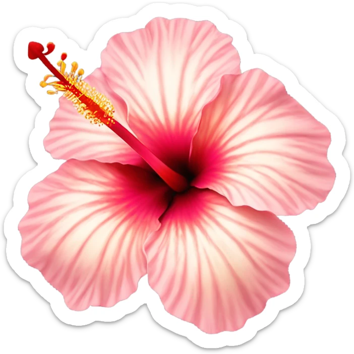 hibiscus sticker