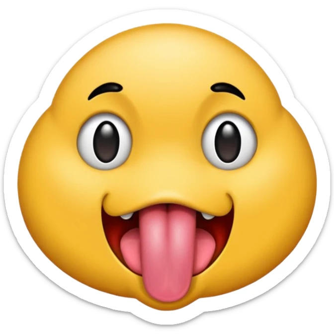 Tung Tung, Tongue sticker