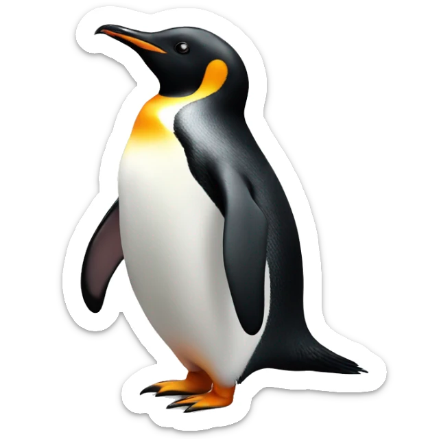 Penguin sticker