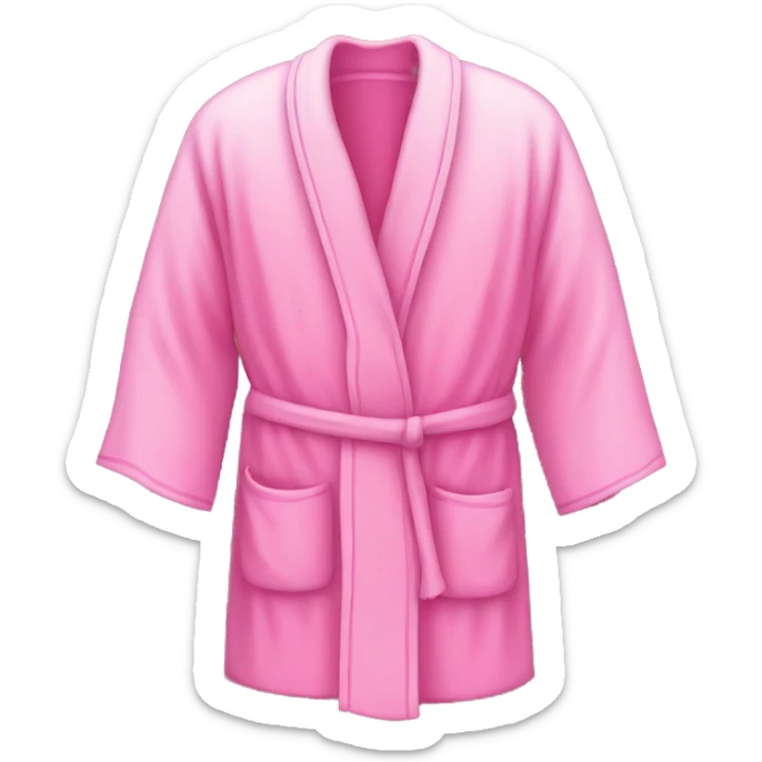 Pink robe sticker