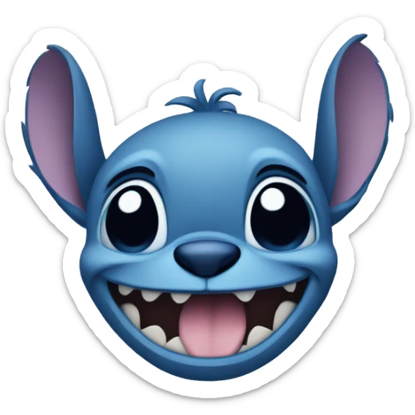 Stitch sticker