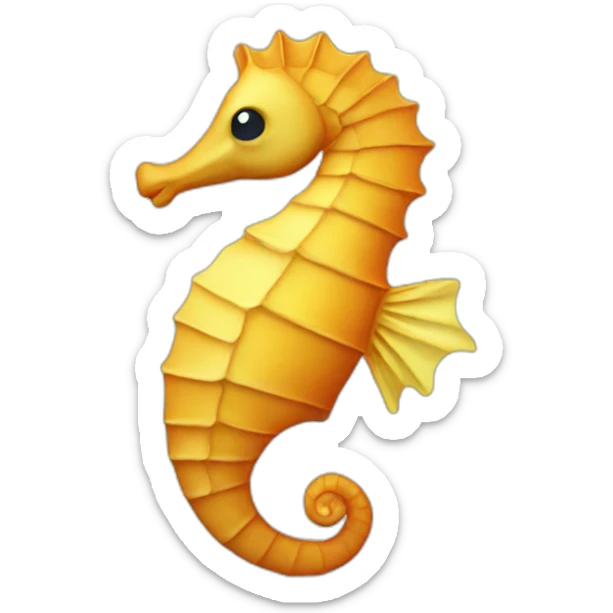 Seahorse sticker