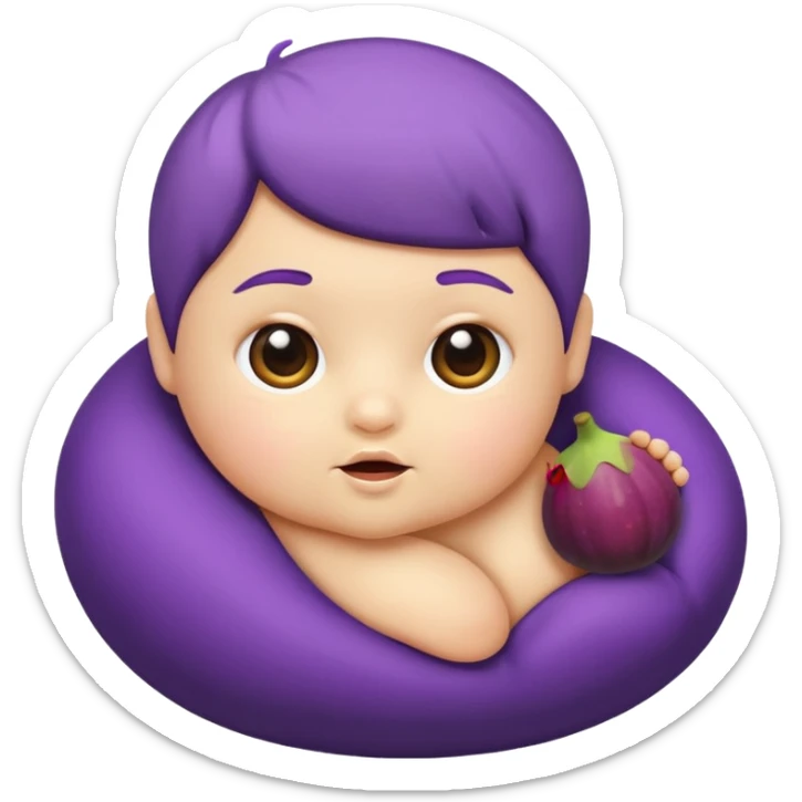 Fig baby sticker