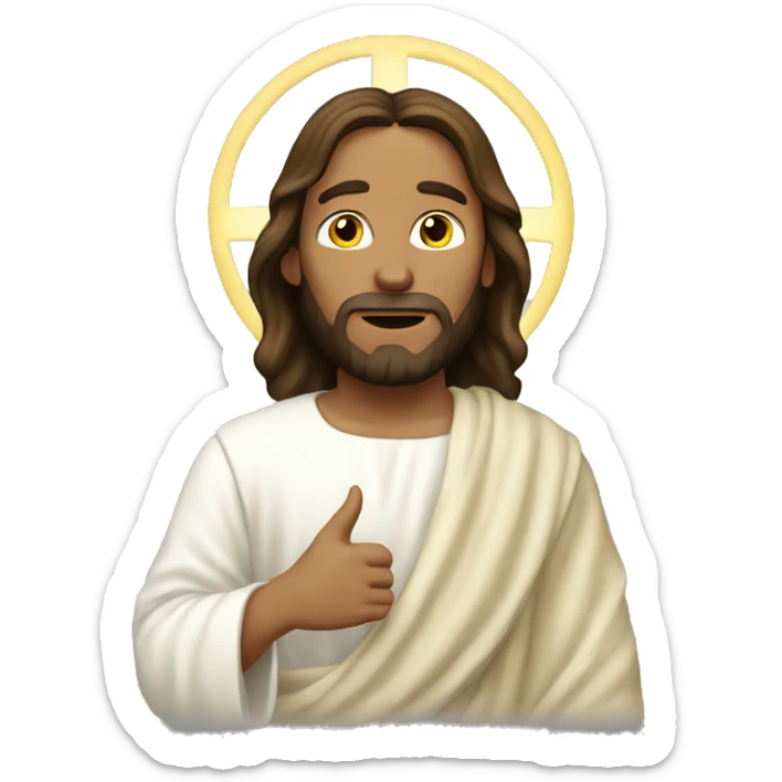 Jesus sticker