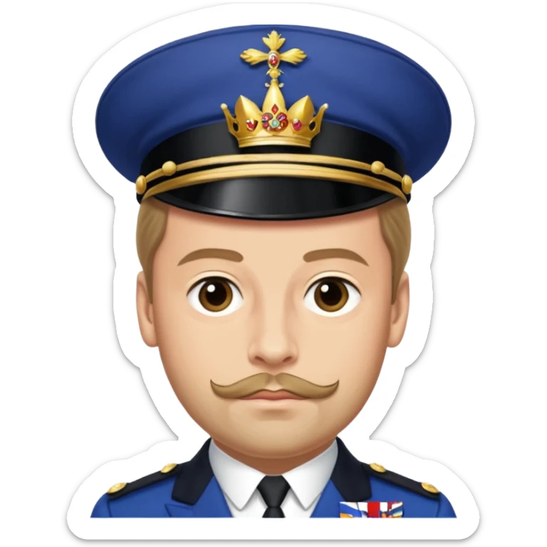 Prince George Duke Of Kent 5th Son of King George V sticker