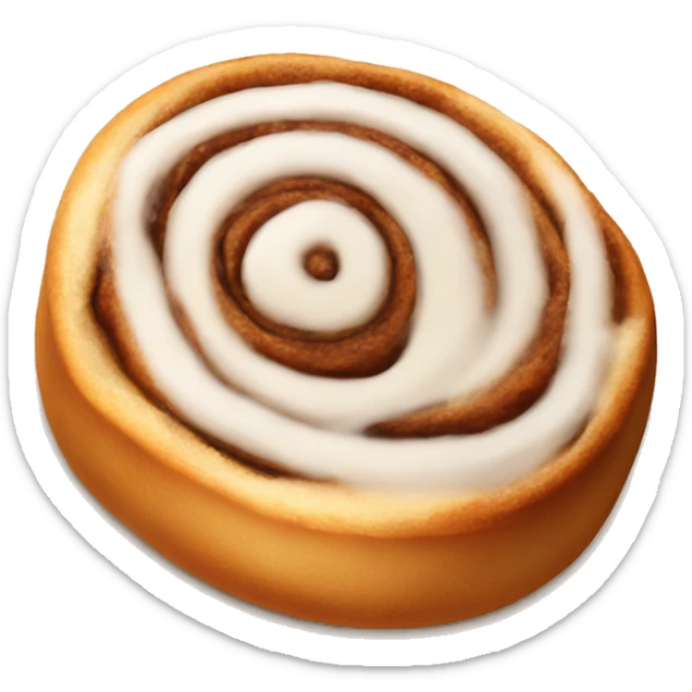 Cinnamon roll sticker