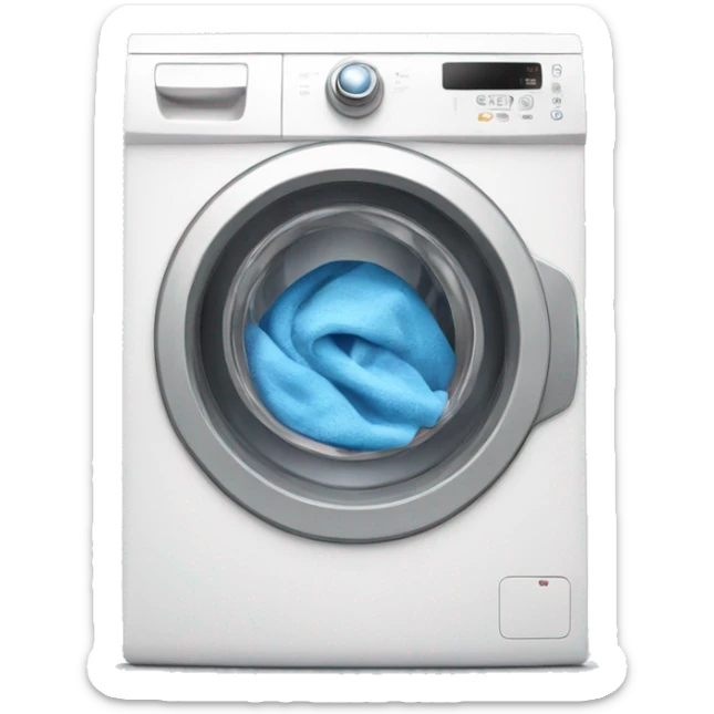 washing machine sticker