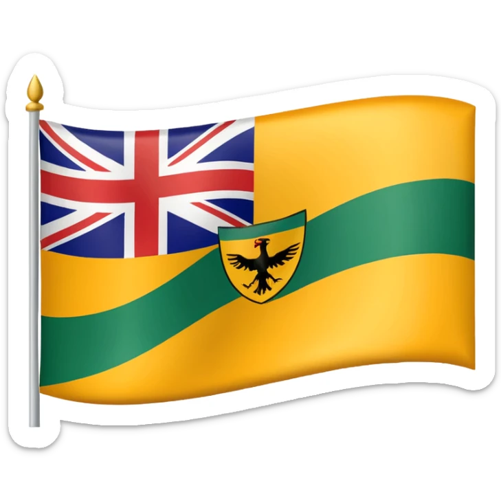 Make a emoji flag of Niue and remove the uk and replace uk with a Zambia flag sticker