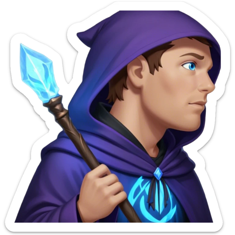 Obsidian Mage sticker