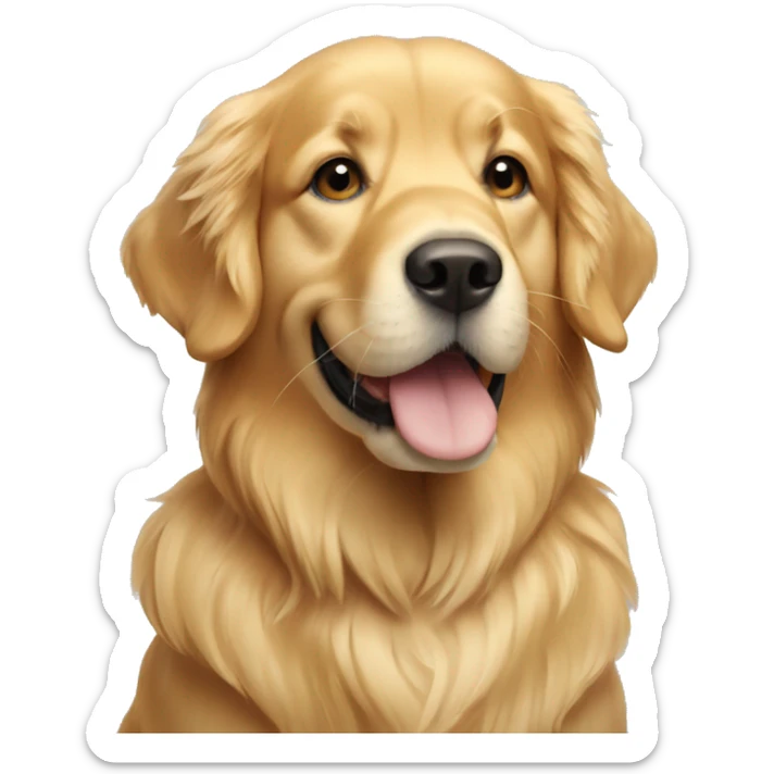 Golden retriever  sticker