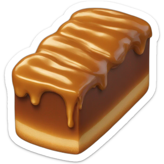 Caramel sticker