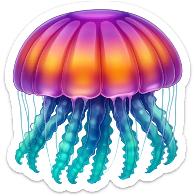 Sea jelly  sticker