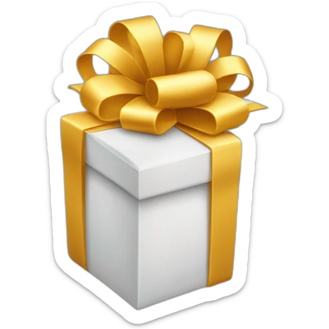 gift box sticker