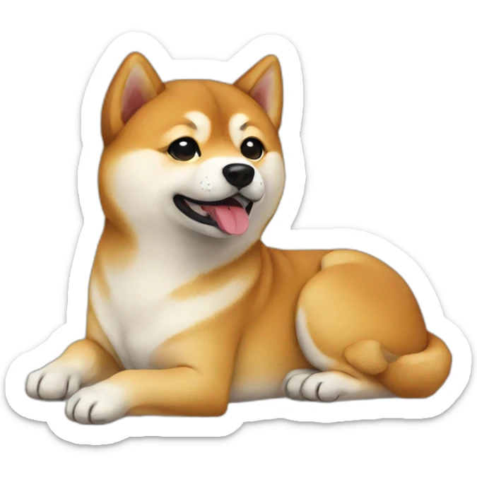 Shiba sticker
