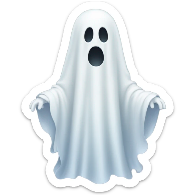 Ghost sticker