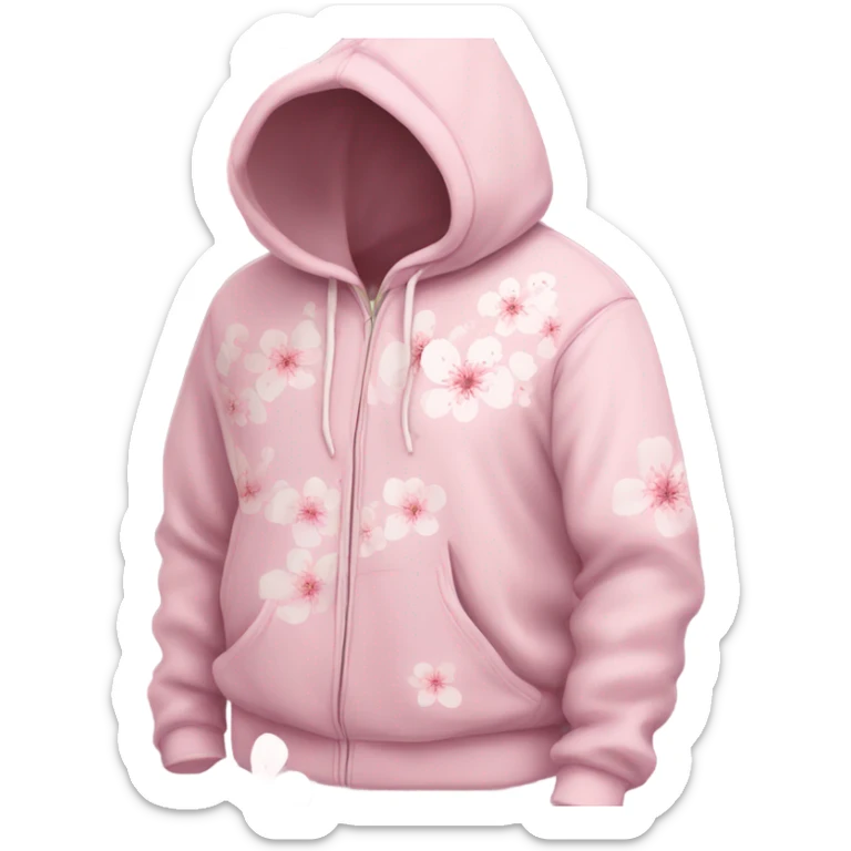 Cherry Blossom hoodie sticker