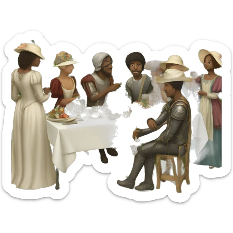 Renaissance Garden Party sticker