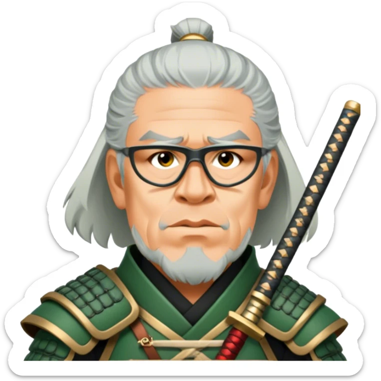 Samurai Sentry sticker