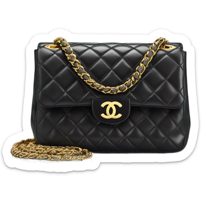 Chanel bag sticker